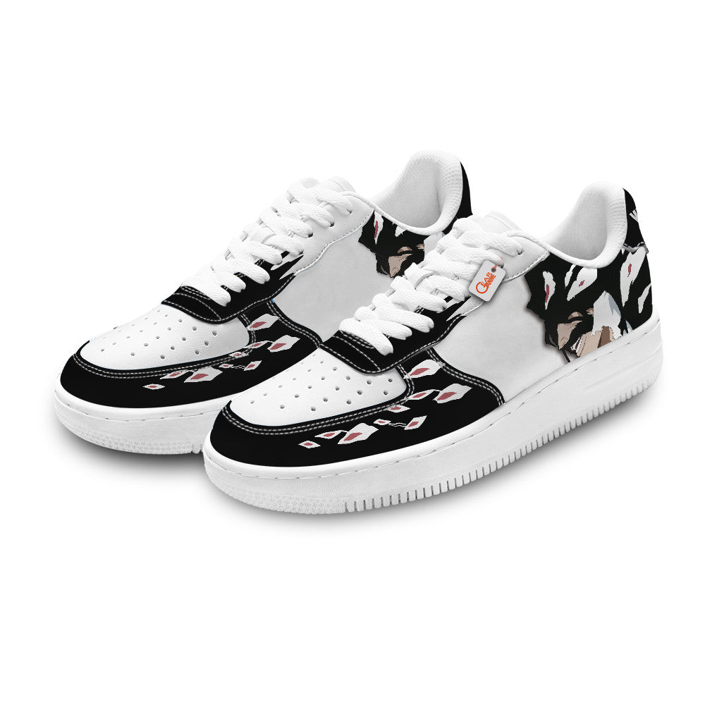 Baskets Anime Yhwach Personalized en Cuir Chaussures Basses Unisexes Anime Manga