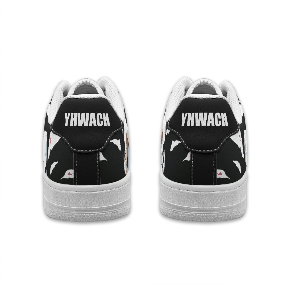 Baskets Anime Yhwach Personalized en Cuir Chaussures Basses Unisexes Anime Manga