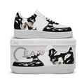 Baskets Anime Yhwach Personalized en Cuir Chaussures Basses Unisexes Anime Manga