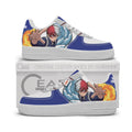 Baskets Anime Shoto Todoroki Personalized en Cuir Chaussures Basses Unisexes Anime Manga