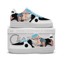 Baskets Anime Grimmjow Jaegerjaquez Personalized en Cuir Chaussures Basses Unisexes Anime Manga