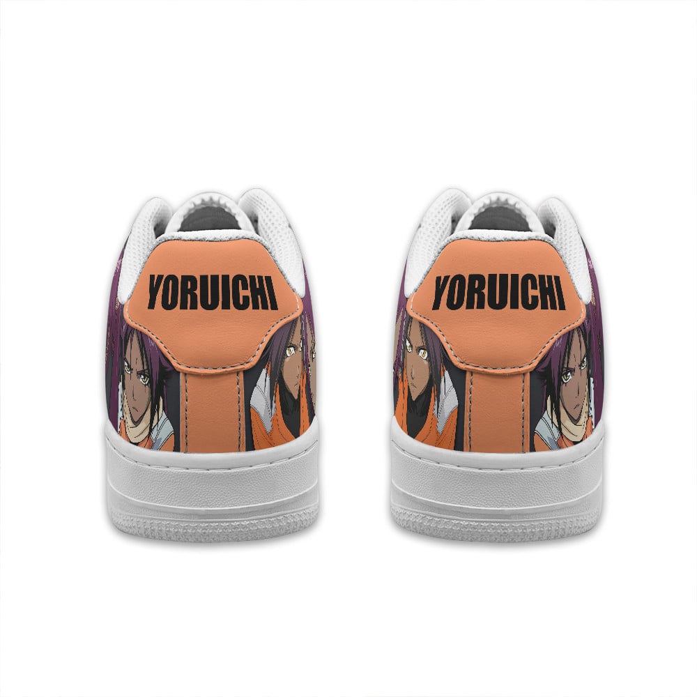 Baskets Anime Yoruichi Shihouin Personalized en Cuir Chaussures Basses Unisexes Anime Manga