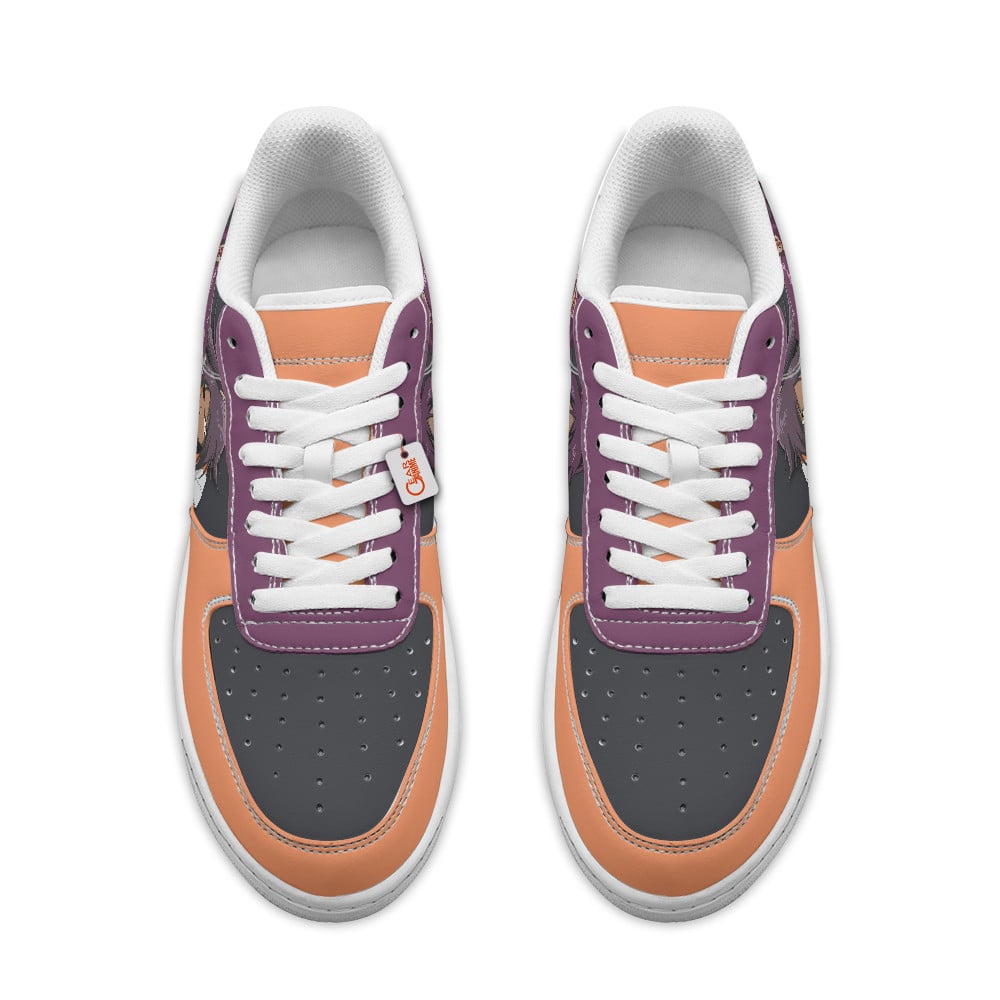 Baskets Anime Yoruichi Shihouin Personalized en Cuir Chaussures Basses Unisexes Anime Manga