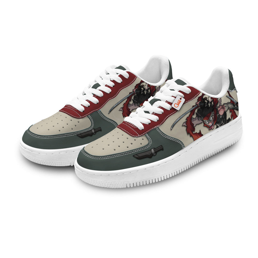 Baskets Anime Stain Personalized en Cuir Chaussures Basses Unisexes Anime Manga