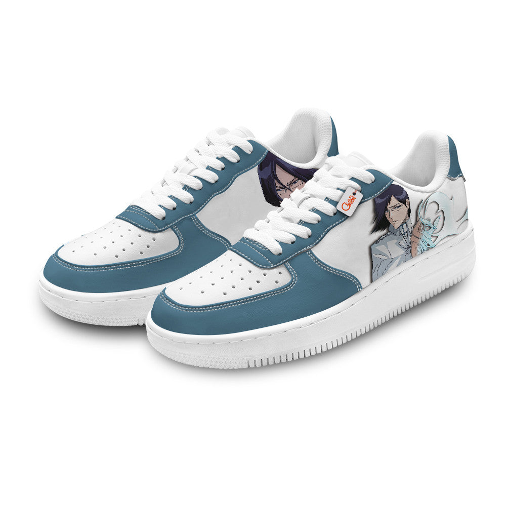 Baskets Anime Uryu Ishida Personalized en Cuir Chaussures Basses Unisexes Anime Manga