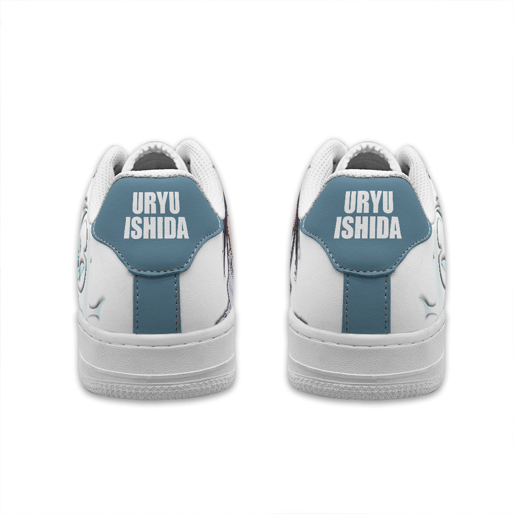 Baskets Anime Uryu Ishida Personalized en Cuir Chaussures Basses Unisexes Anime Manga