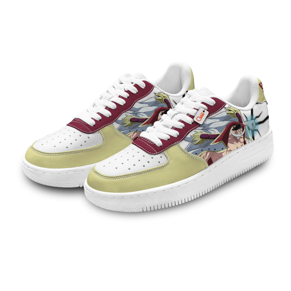 Baskets Anime Edward Newgate Personalized en Cuir Chaussures Basses Unisexes Anime Manga