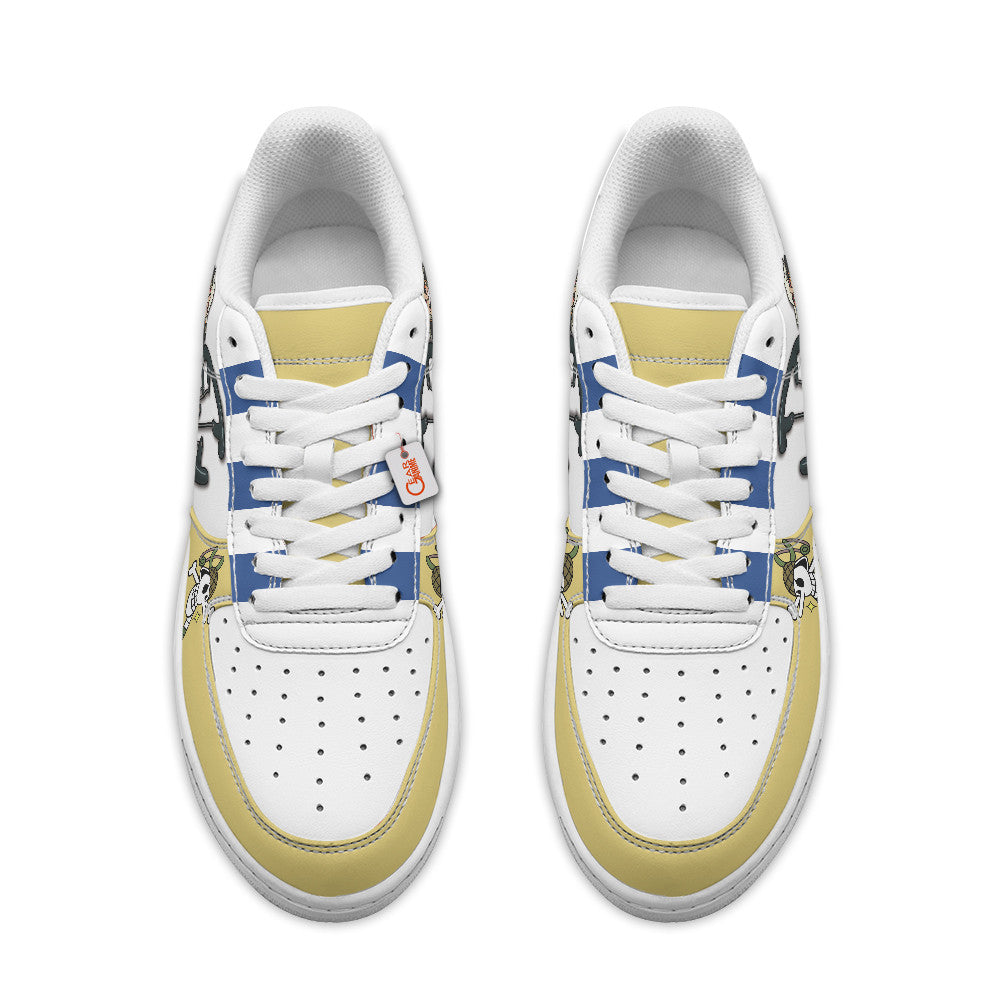 Baskets Anime Usopp Personalized en Cuir Chaussures Basses Unisexes Anime Manga