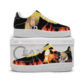 Baskets Anime Vinsmoke Sanji Personalized en Cuir Chaussures Basses Unisexes Anime Manga