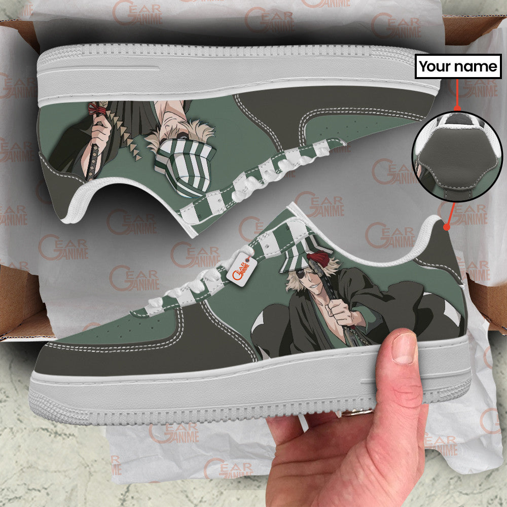 Baskets Anime Kisuke Urahara Personalized en Cuir Chaussures Basses Unisexes Anime Manga