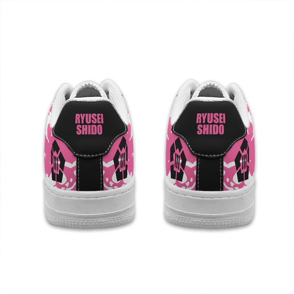 Baskets Anime Ryusei Shido Personalized en Cuir Chaussures Basses Unisexes Anime Manga