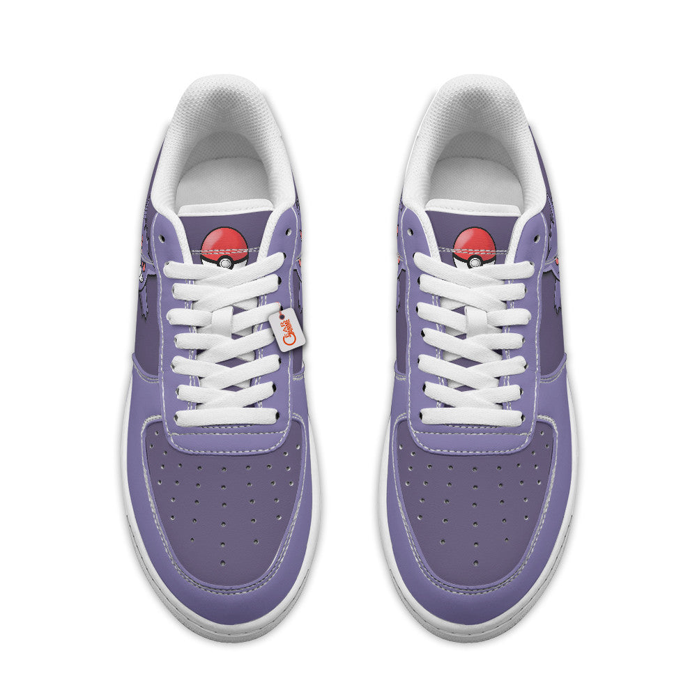 Baskets Anime Gengar Personalized en Cuir Chaussures Basses Unisexes Anime Manga