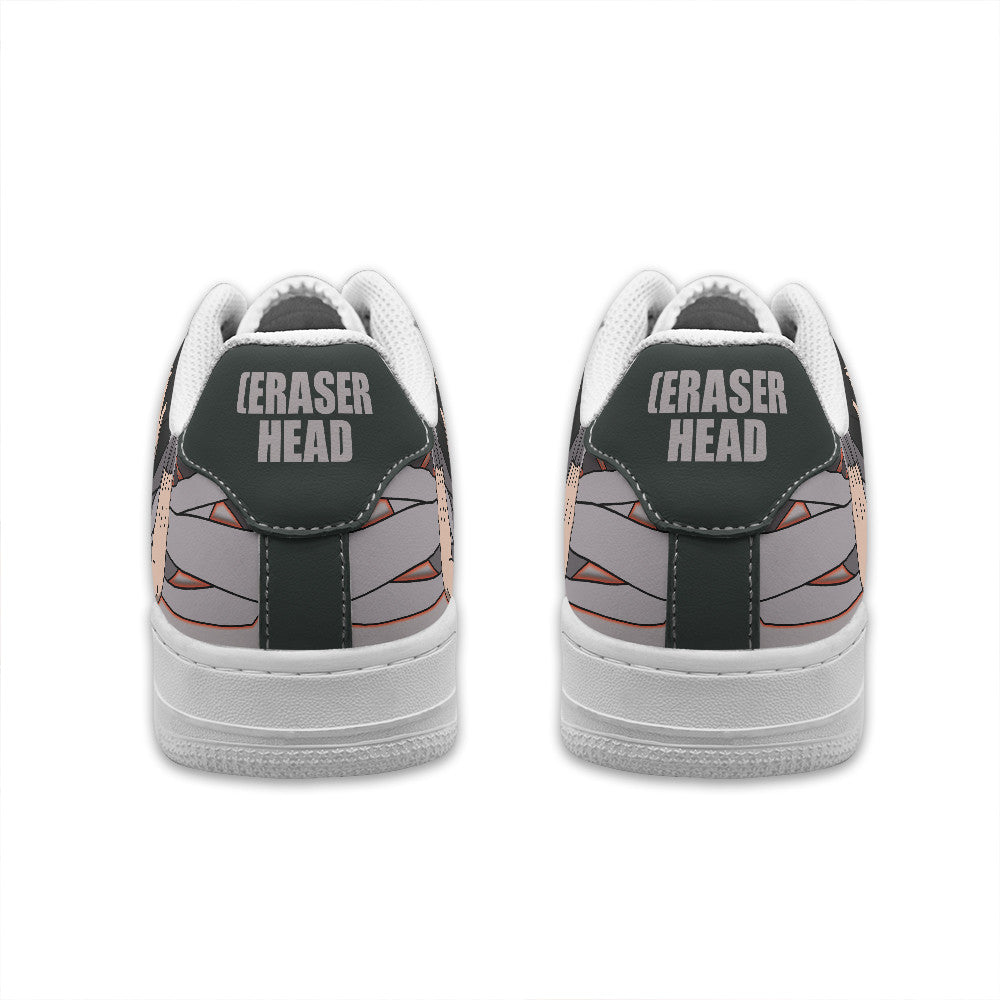 Baskets Anime Shota Aizawa Eraser Head Personalized en Cuir Chaussures Basses Unisexes Anime Manga