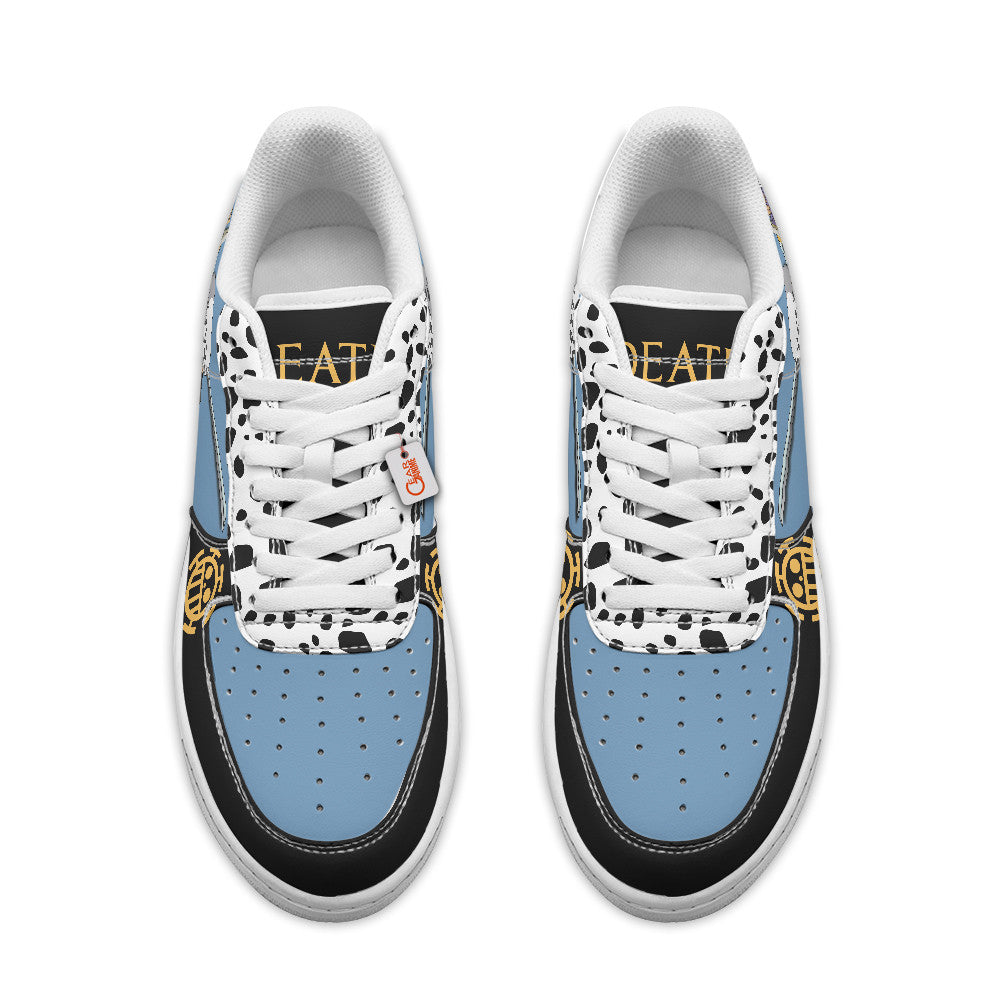 Baskets Anime Trafalgar D. Law Personalized en Cuir Chaussures Basses Unisexes Anime Manga