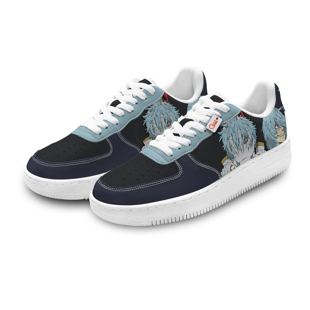 Baskets Anime Tomura Shigaraki Personalized en Cuir Chaussures Basses Unisexes Anime Manga