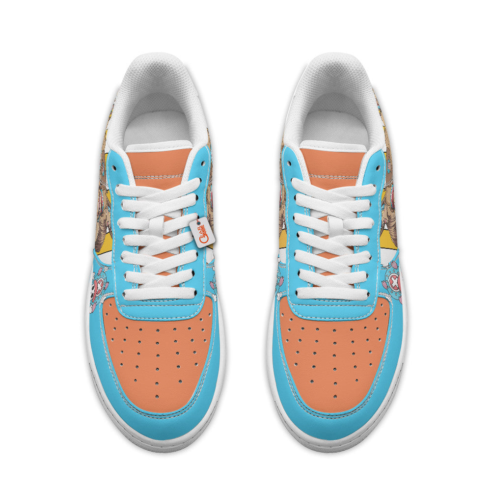 Baskets Anime Tony Tony Chopper Personalized en Cuir Chaussures Basses Unisexes Anime Manga