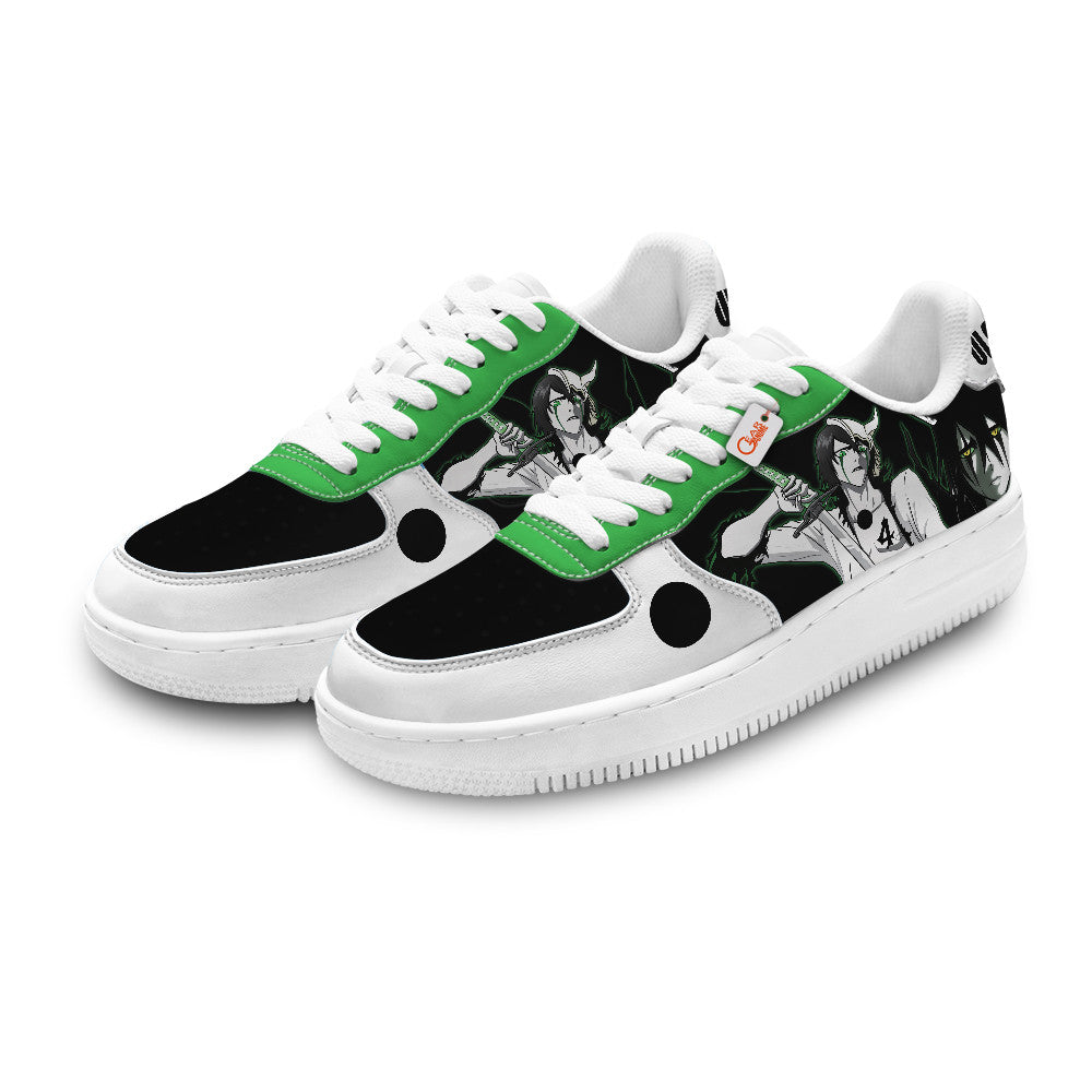 Baskets Anime Ulquiorra Cifer Personalized en Cuir Chaussures Basses Unisexes Anime Manga