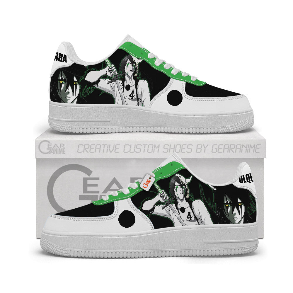 Baskets Anime Ulquiorra Cifer Personalized en Cuir Chaussures Basses Unisexes Anime Manga