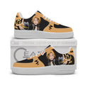 Baskets Anime Denki Kaminari Chargebolt Personalized en Cuir Chaussures Basses Unisexes Anime Manga