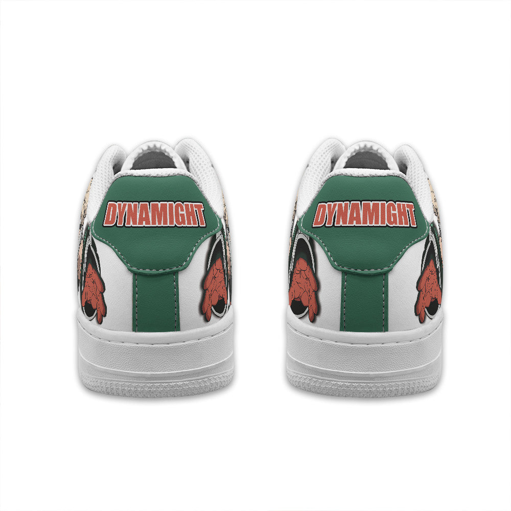 Baskets Anime Katsuki Bakugo Dynamight Personalized en Cuir Chaussures Basses Unisexes One Piece