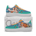 Baskets Anime Nami Personalized en Cuir Chaussures Basses Unisexes One Piece