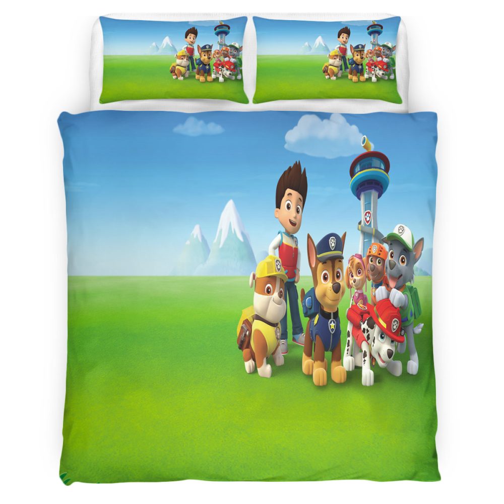 Housse De Couette PAW Patrol 103 Parure de lit Ensemble De Literie
