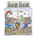 Housse De Couette Pokemon 122 Parure de lit Ensemble De Literie