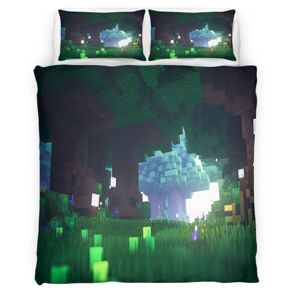 Housse De Couette Minecraft 102 Parure de lit Ensemble De Literie