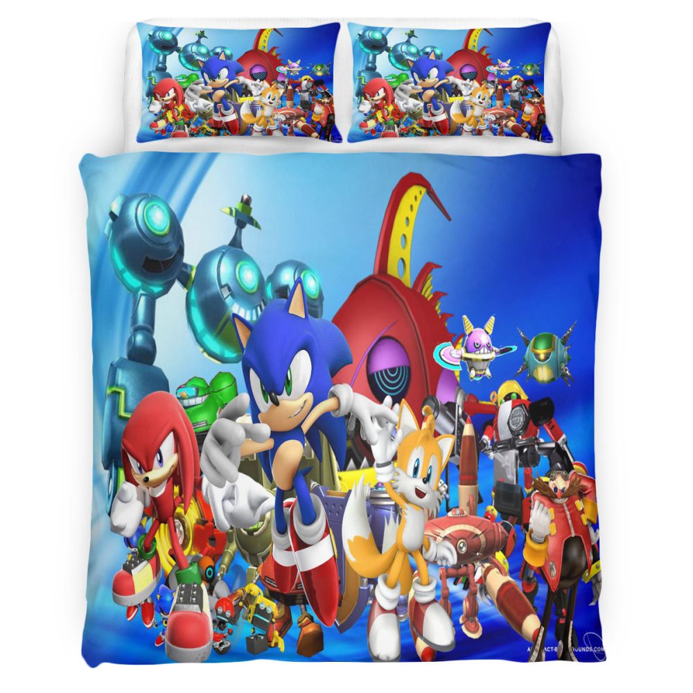 Housse De Couette Sonic 101 Parure de lit Ensemble De Literie