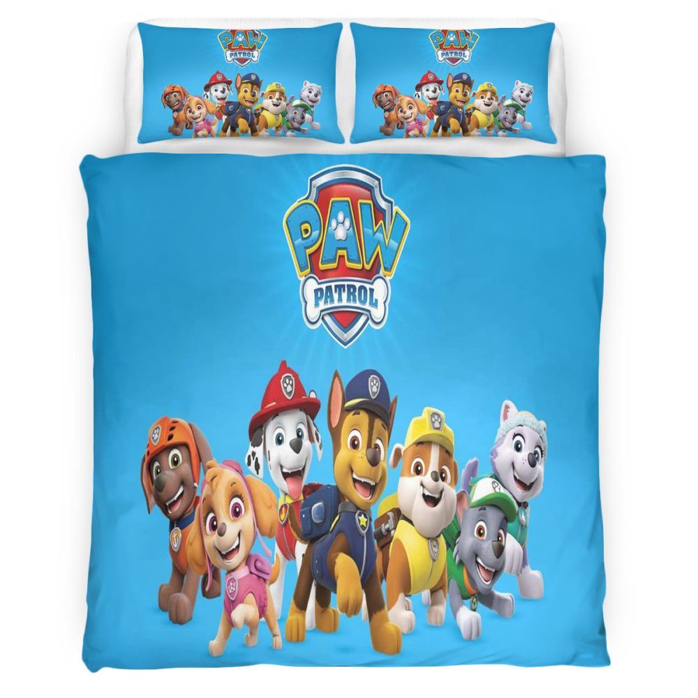 Housse De Couette PAW Patrol 111 Parure de lit Ensemble De Literie