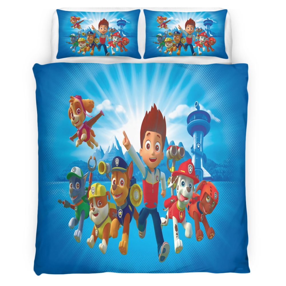 Housse De Couette PAW Patrol 115 Parure de lit Ensemble De Literie