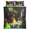 Housse De Couette Minecraft 120 Parure de lit Ensemble De Literie