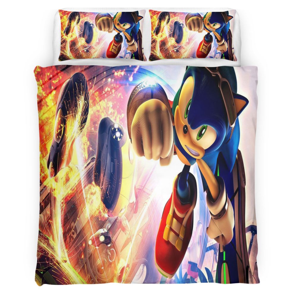 Housse De Couette Sonic 104 Parure de lit Ensemble De Literie
