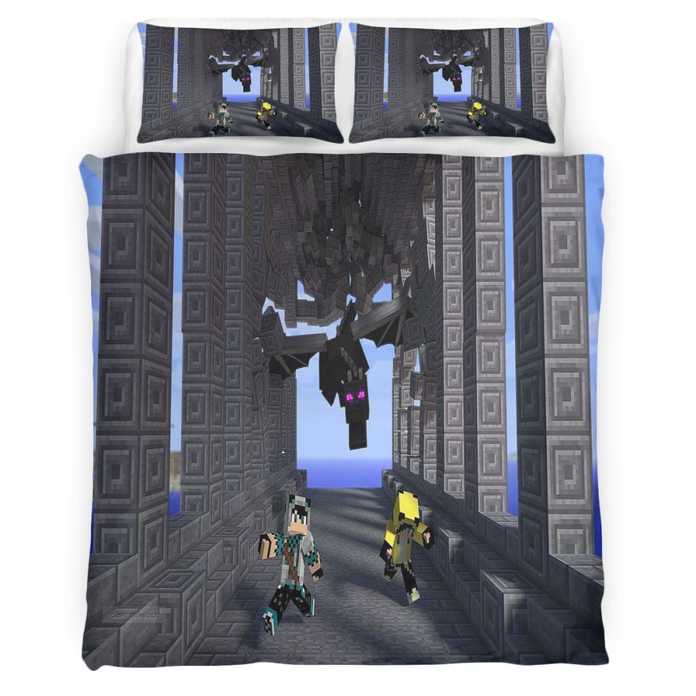 Housse De Couette Minecraft 106 Parure de lit Ensemble De Literie
