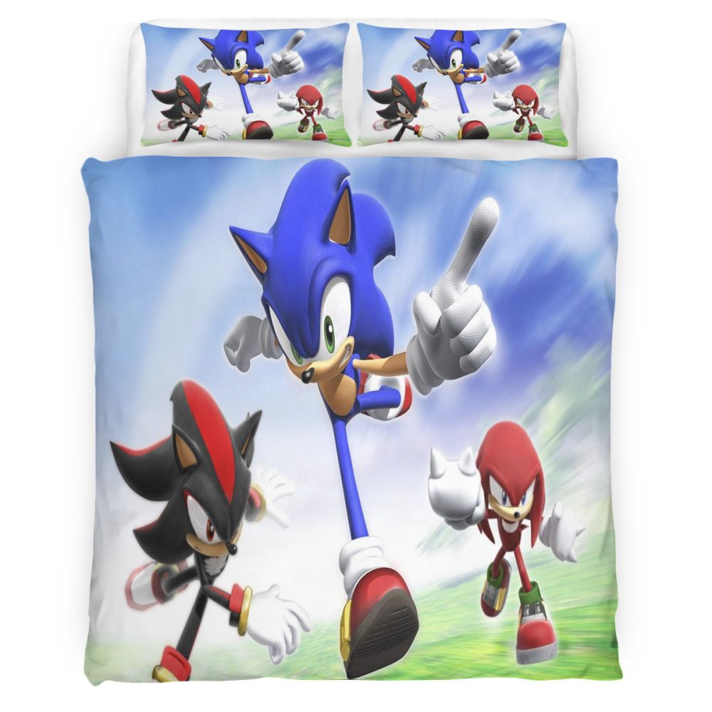 Housse De Couette Sonic 102 Parure de lit Ensemble De Literie