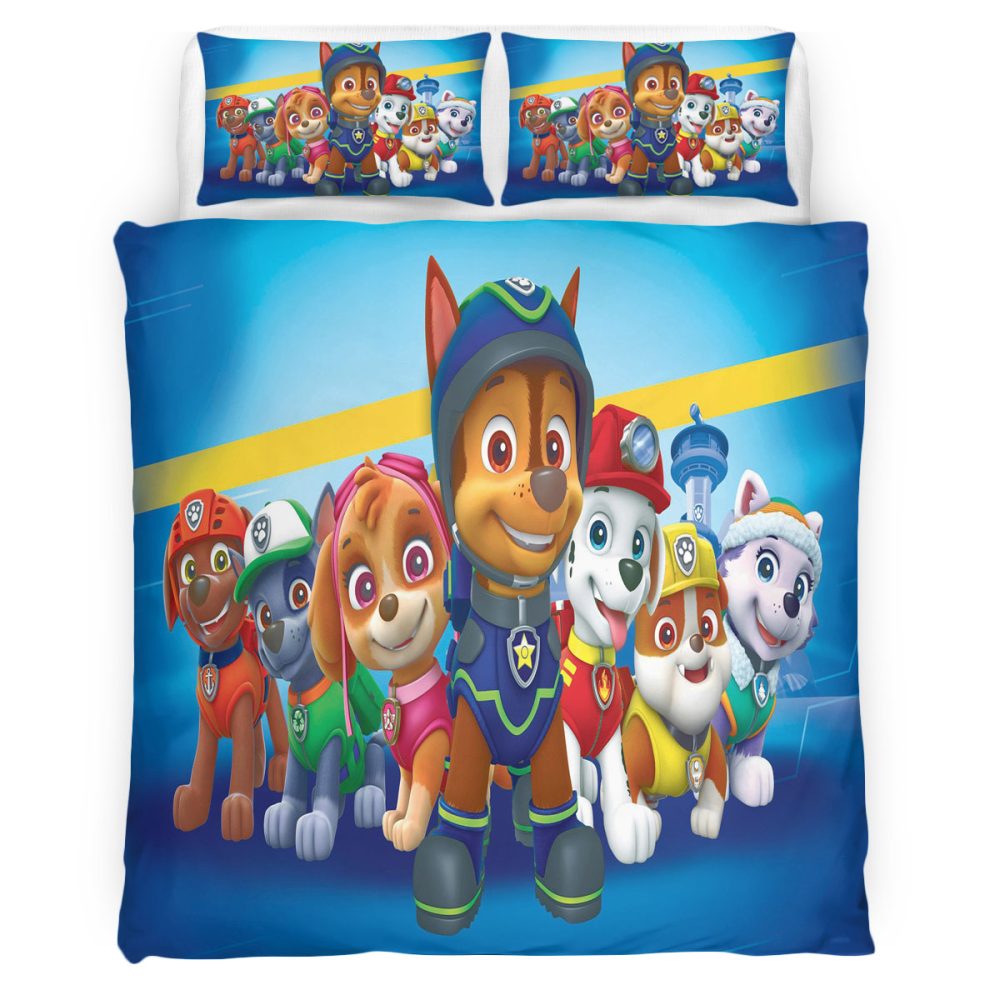 Housse De Couette PAW Patrol 100 Parure de lit Ensemble De Literie