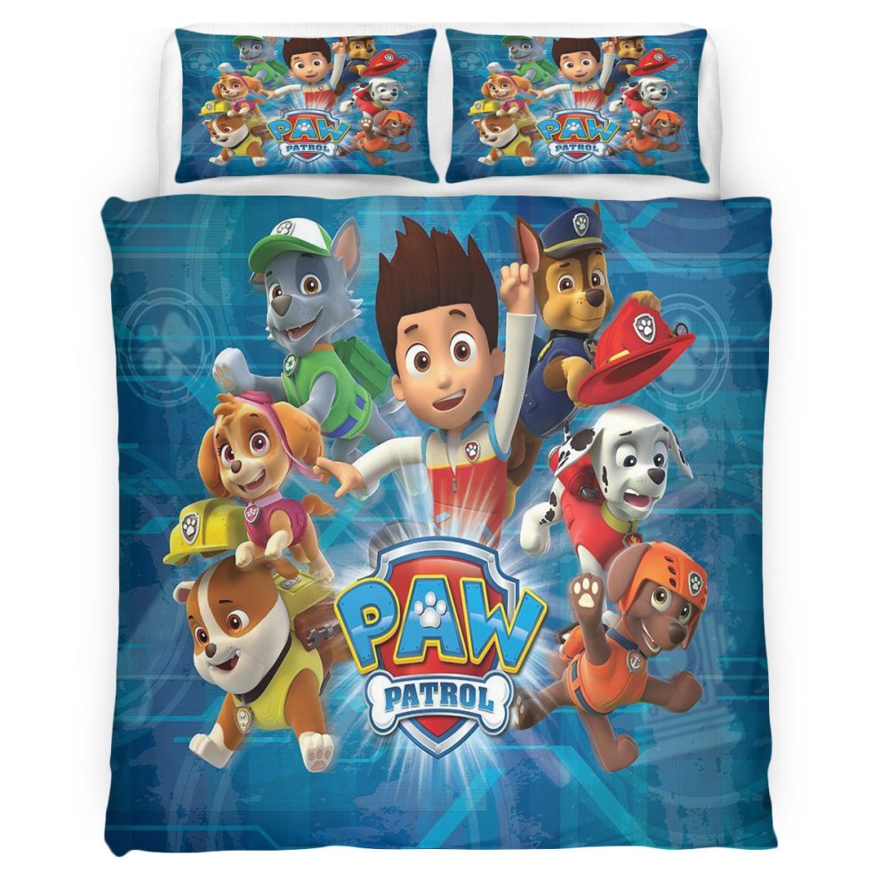 Housse De Couette PAW Patrol 108 Parure de lit Ensemble De Literie