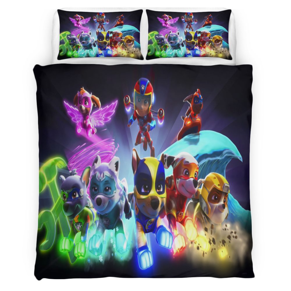 Housse De Couette PAW Patrol 101 Parure de lit Ensemble De Literie