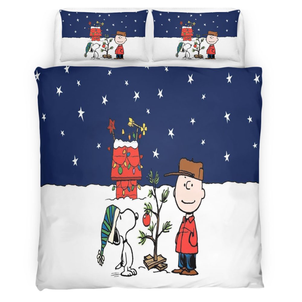 Housse De Couette Snoopy Peanuts 107 Parure de lit Ensemble De Literie