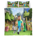 Housse De Couette Minecraft 103 Parure de lit Ensemble De Literie