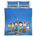 Housse De Couette Snoopy Peanuts 108 Parure de lit Ensemble De Literie