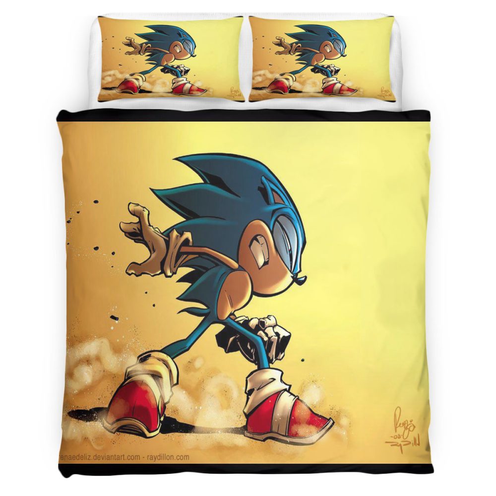 Housse De Couette Sonic 100 Parure de lit Ensemble De Literie