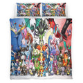 Housse De Couette Pokemon 120 Parure de lit Ensemble De Literie