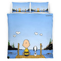 Housse De Couette Snoopy Peanuts 106 Parure de lit Ensemble De Literie