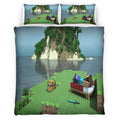 Housse De Couette Minecraft 123 Parure de lit Ensemble De Literie