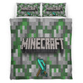 Housse De Couette Minecraft 108 Parure de lit Ensemble De Literie