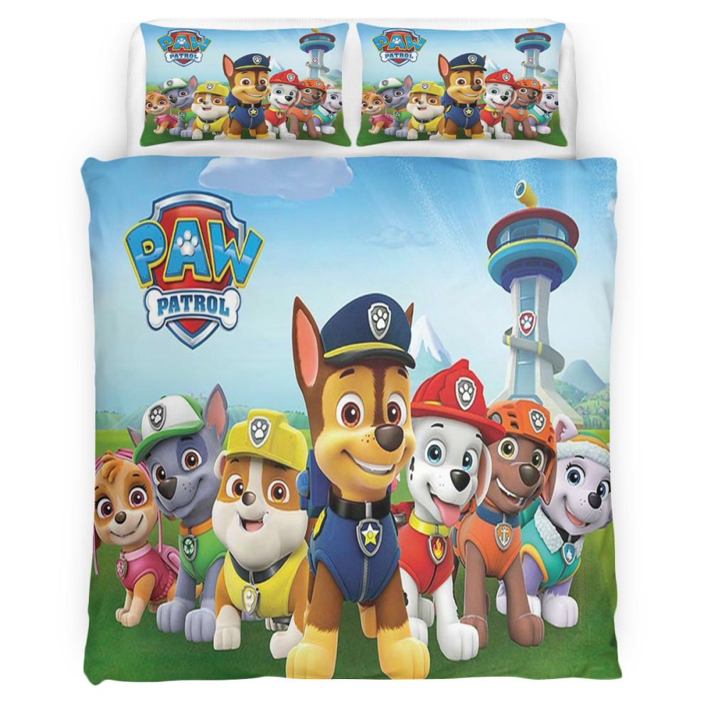 Housse De Couette PAW Patrol 102 Parure de lit Ensemble De Literie