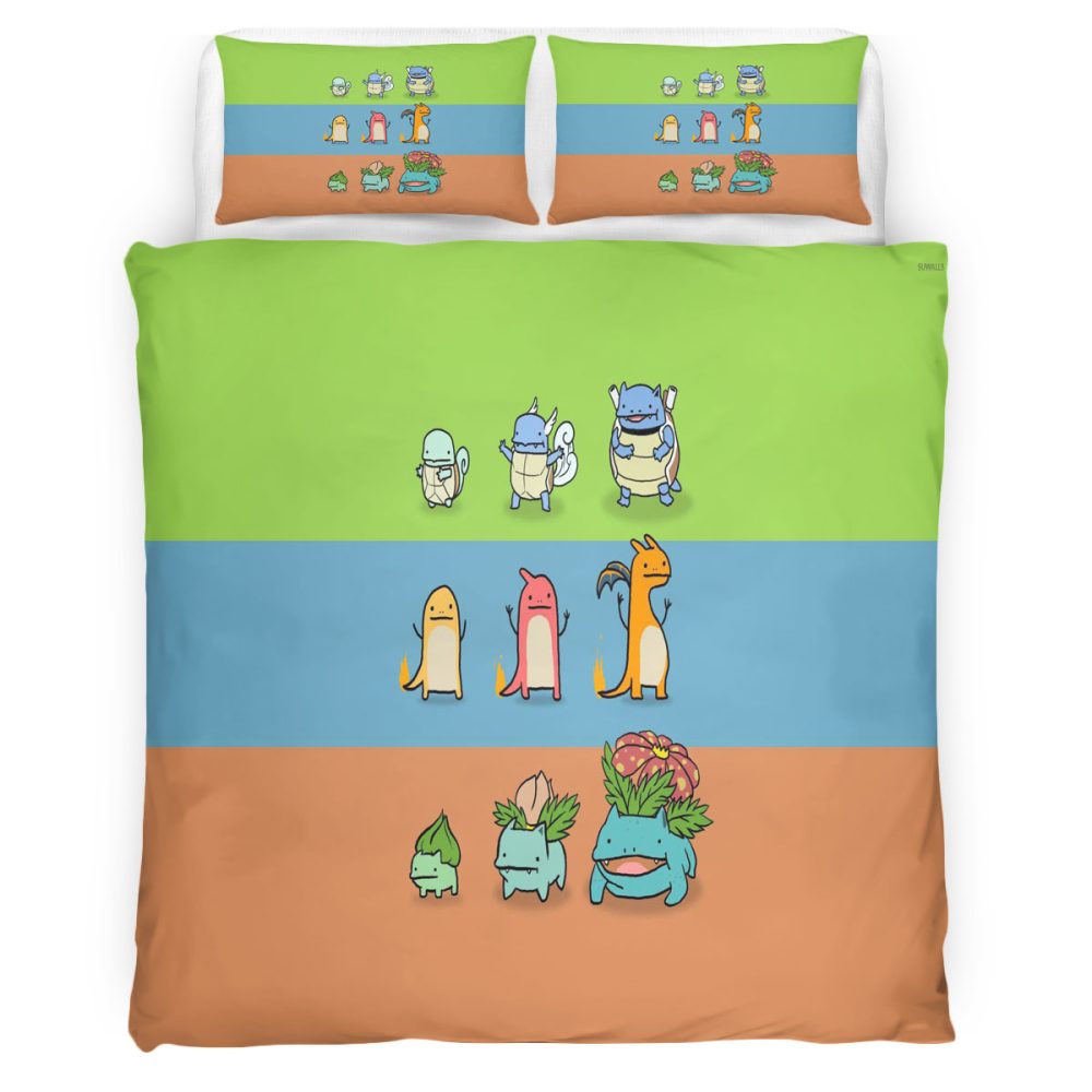 Housse De Couette Pokemon 131 Parure de lit Ensemble De Literie