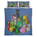 Housse De Couette Minecraft 111 Parure de lit Ensemble De Literie