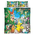 Housse De Couette Pokemon 108 Parure de lit Ensemble De Literie